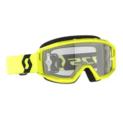 Scott Primal MX Brille - Gul/Sort Klar WORKS Linse