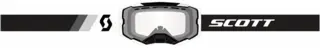 Scott Fury Snow Cross black/white clear S0