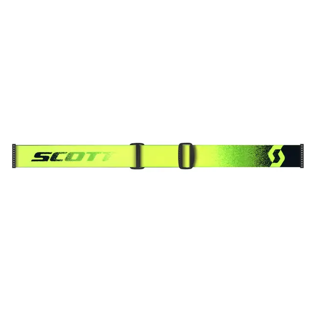Scott Fury SX Brille - Grø/Gul Gul Linse 