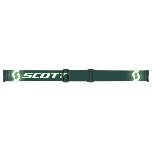 Scott Fury SX Brille - Grønn/Mintgrønn Enhancer Sølv Chrome Linse 