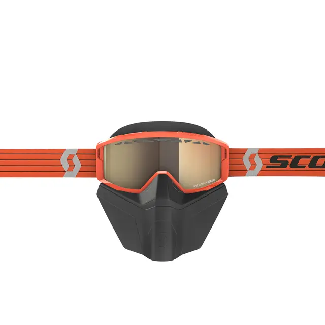 Scott Primal SX/FG Brille LS - Oransje Lyssensitiv Bronse Chrome Linse 
