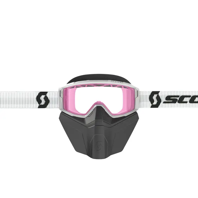 Scott Primal SX/FG Brille - Hvit Rosa Linse 