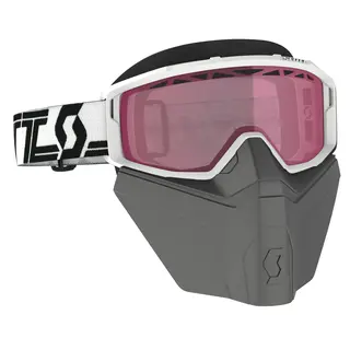 Scott Primal SX/FG Brille - Hvit/Sort Rosa linse