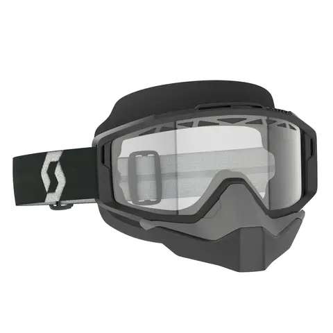 Scott Split OTG SX Brille - Sort/Hvit Klar Linse
