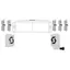 Scott WFS Roll Off Kit - Prospect/Fury Roll Off Kit - For Prospect &amp; Fury, Hvit