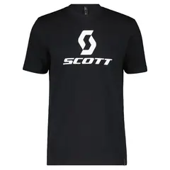 Scott T-Skjorte Icon SS, S Sort