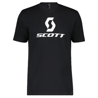 Scott T-Skjorte Icon SS Sort