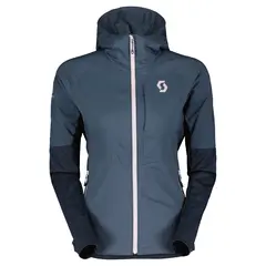Scott Explorair Alpha Dame - Bl&#229;/Bl&#229;, XL Teknisk mellomlag/fritdsplagg