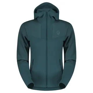 Scott Defined Mid Damehoodie - Gr&#248;nn Stretchy hoodie av b&#248;rstet fleece