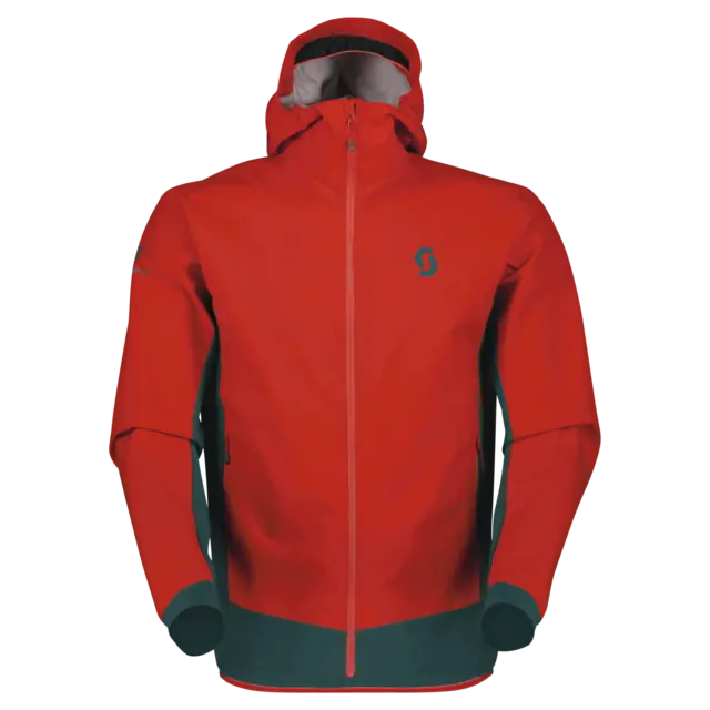 Scott Explorair Hybrid LT Jakke-Rød, L Lett fritidsjakke med full stretch 