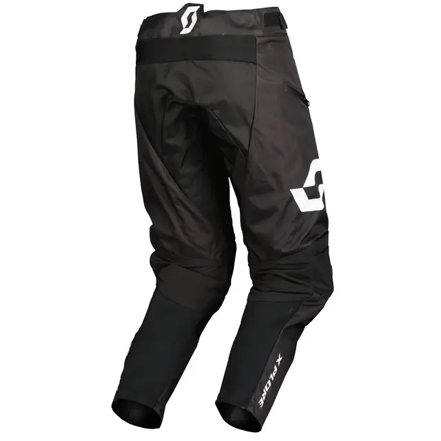 Scott X-Plore Swap Bukse - Sort/Hvit, 30 Solid Enduro/DualSport-Bukse 