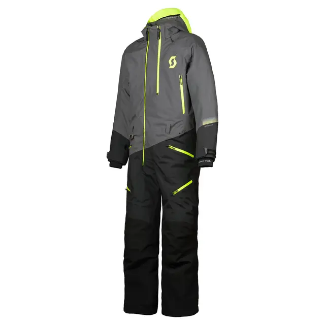 Scott DS-I Monosuit - Grå/Sort, M, D-Siz Ny generasjon DS-I - Medium Isolert 