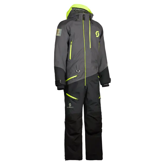 Scott DS-I Monosuit - Grå/Sort, M, D-Siz Ny generasjon DS-I - Medium Isolert 