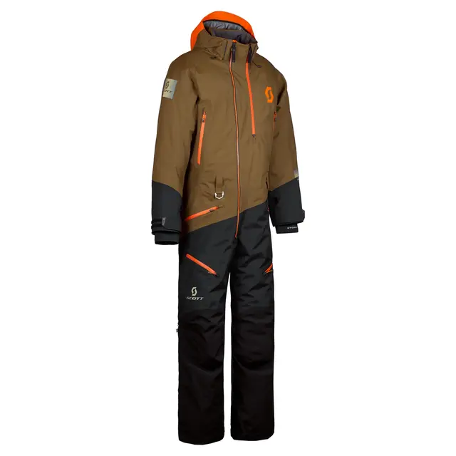 Scott DS-I Monosuit - Brun/Sort, L Ny generasjon DS-I - Medium Isolert 