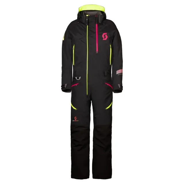 Scott DS-I Monosuit Dame - Sort/Rosa, M Foret heldress med masse finnesser(100g) 