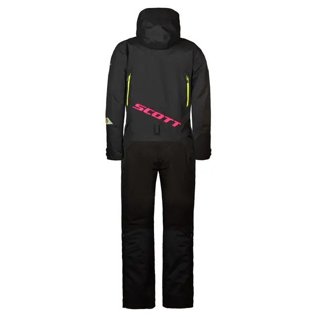 Scott DS-I Monosuit Dame - Sort/Rosa, M Foret heldress med masse finnesser(100g) 