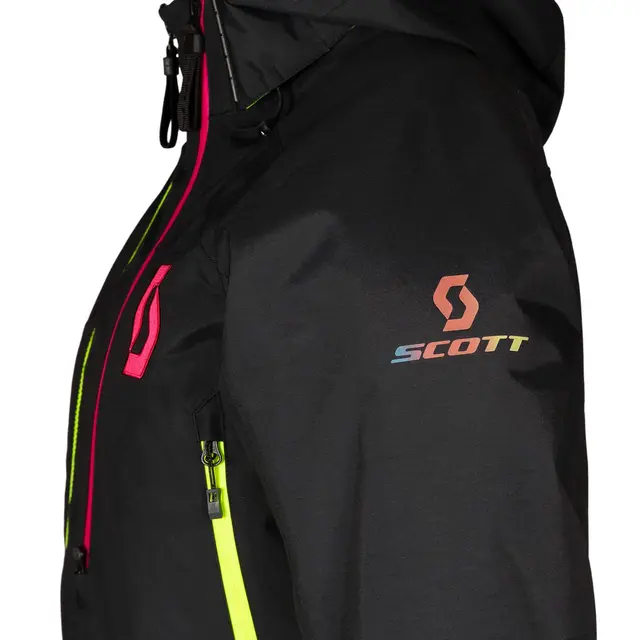 Scott DS-I Monosuit Dame - Sort/Rosa, M Foret heldress med masse finnesser(100g) 