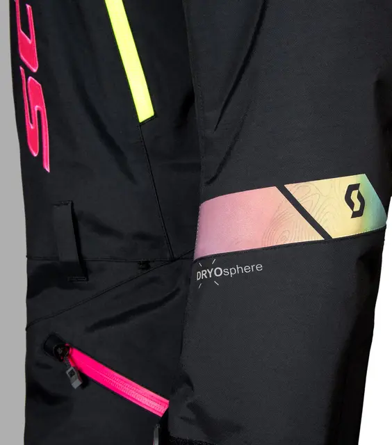 Scott DS-I Monosuit Dame - Sort/Rosa, M Foret heldress med masse finnesser(100g) 