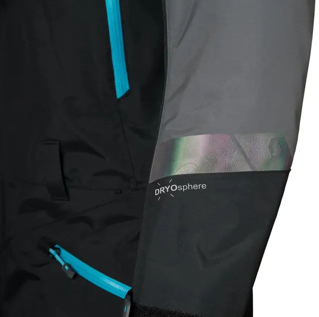 Scott DS-I Monosuit Dame - Sort/Blå, M Foret heldress med masse finnesser(100g) 