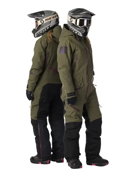 Scott DS-I Dryo Dame - Grønn/Rød, L DRYOsphere 2L, termisk fôring 80g 