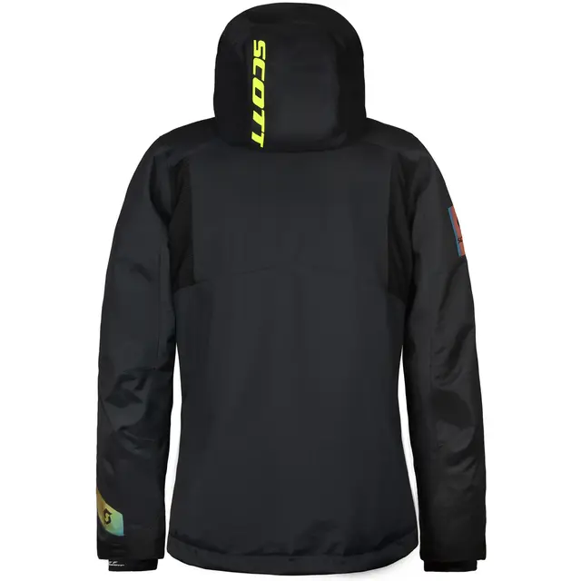 Scott XT-S Damejakke - Sort/Rosa, M Teknisk skalljakke for aktive damer 