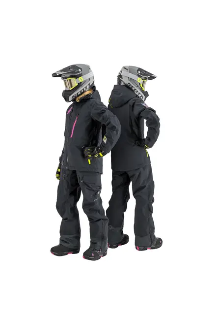 Scott XT-S Damejakke - Sort/Rosa, M Teknisk skalljakke for aktive damer 