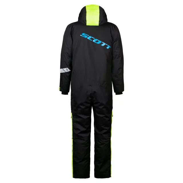 Scott DS JR Monosuit - Sort, S Teknisk/slitesterk scooterdress til barn 
