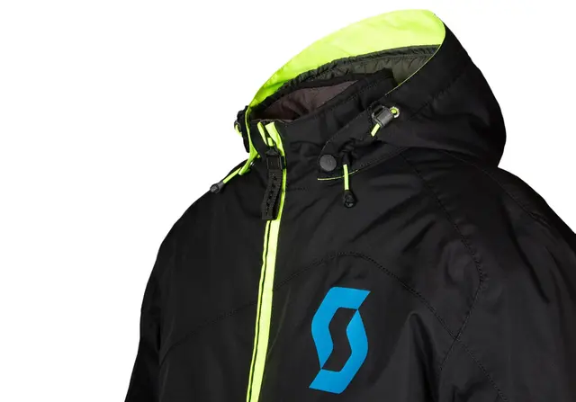 Scott DS JR Monosuit - Sort, S Teknisk/slitesterk scooterdress til barn 