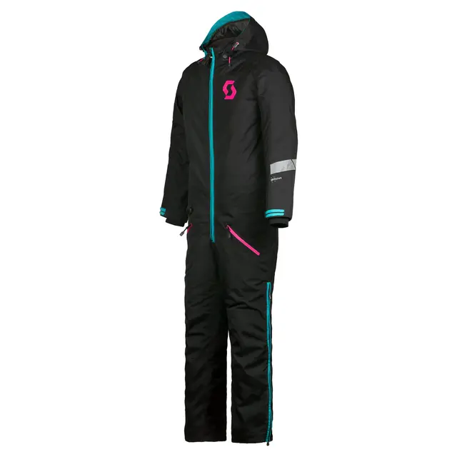 Scott DS JR Monosuit - Sort/Rosa, M Teknisk/slitesterk scooterdress til barn 