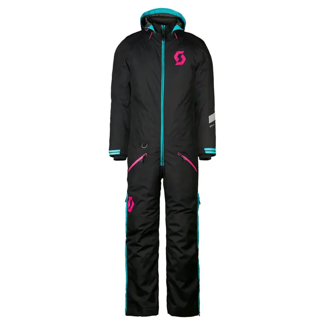 Scott DS JR Monosuit - Sort/Rosa, M Teknisk/slitesterk scooterdress til barn 