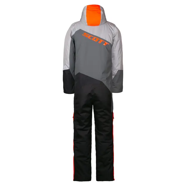 Scott DS JR Monosuit - Grå/Ora, M Teknisk/slitesterk scooterdress til barn 