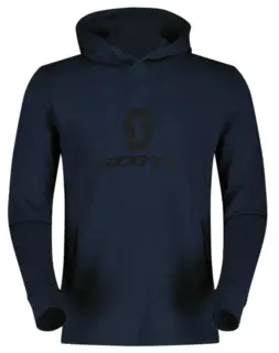 Scott Defined Mid Hoody - Bl&#229; Behagelig fleece, mellomlag og hverdags