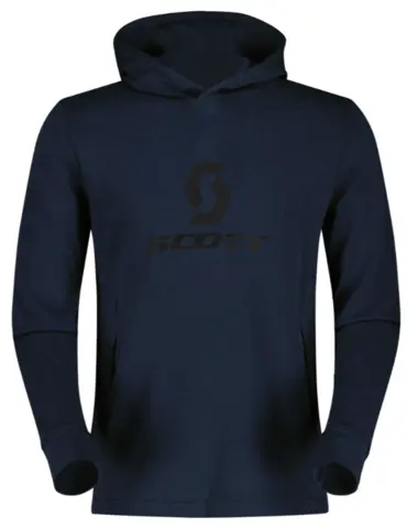 Scott Defined Mid Hoody - Blå Behagelig fleece, mellomlag og hverdags