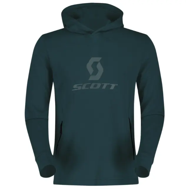 Scott Defined Mid Hoody - Grønn, M Behagelig fleece, mellomlag og hverdags 