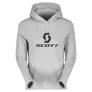 Scott Defined Mid Damehoody - Lysgr&#229; Stretchy hoodie av b&#248;rstet fleece