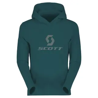 Scott Defined Mid Damehoodie - Gr&#248;nn Stretchy hoodie av b&#248;rstet fleece