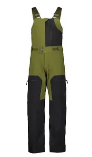 Scott Vertic Bib Jr-Bukse - Gr&#248;nn/Sort M Lett og fleksibel bukse