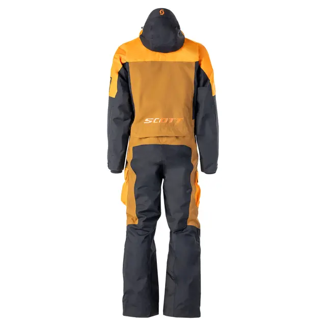 Scott BackX OP - Brun/Oransje, L Prisgunstig dress med mapping! 