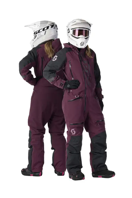 Scott DS Flex Monosuit Dame - Rød, XL Like fleksibel som en joggedress! 