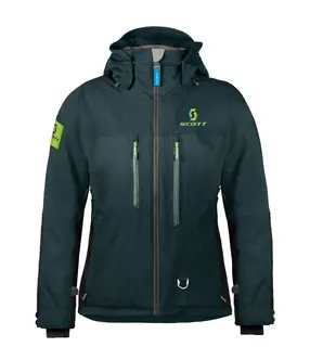 Scott Snow Flex Dryo Jakke Dame - Gr&#248;nn Lettvekts komfortabel og teknisk jakke