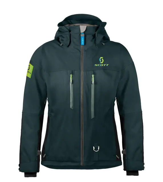 Scott Snow Flex Dryo Dame - Grønn, M Lettvekts komfortabel og teknisk jakke 