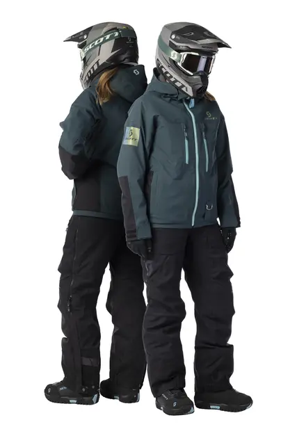 Scott Snow Flex Dryo Dame - Grønn, M Lettvekts komfortabel og teknisk jakke 