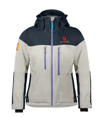 Scott Snow Flex Dryo Dame - Hvit, M Lettvekts komfortabel og teknisk jakke