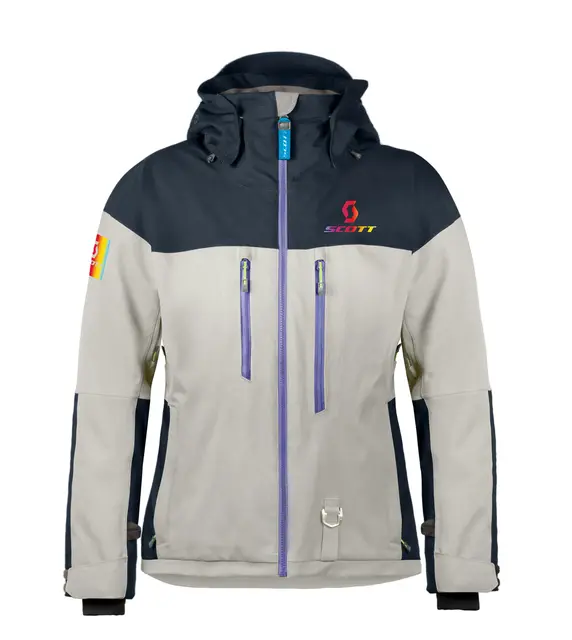 Scott Snow Flex Dryo Dame - Hvit, M Lettvekts komfortabel og teknisk jakke 