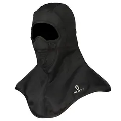 Scott Balaclava Wind Warrior - Sort, L/X Vindtett med stor krage &amp; fleece innside
