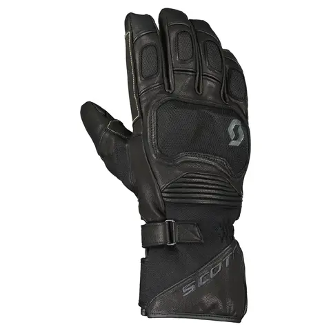 Scott Priority Pro GTX Hansker - Sort Lærhanske med GORE-TEX®