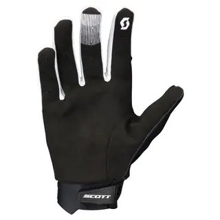 Scott Evo Fury Hanske- Premium Sort/Gr&#229; Lett MX-hanske med silikongrep