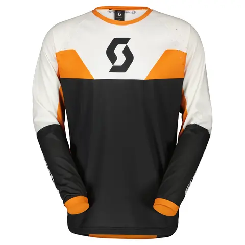 Scott Evo Track Trøye - Sort/Oransje Lett og komfortabel MX-trøye