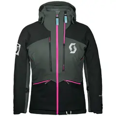 Scott Concept Flex 3i1 Jakke - So/Gr&#229;, M 2 veis stretch, Egen utagbar innerjakke