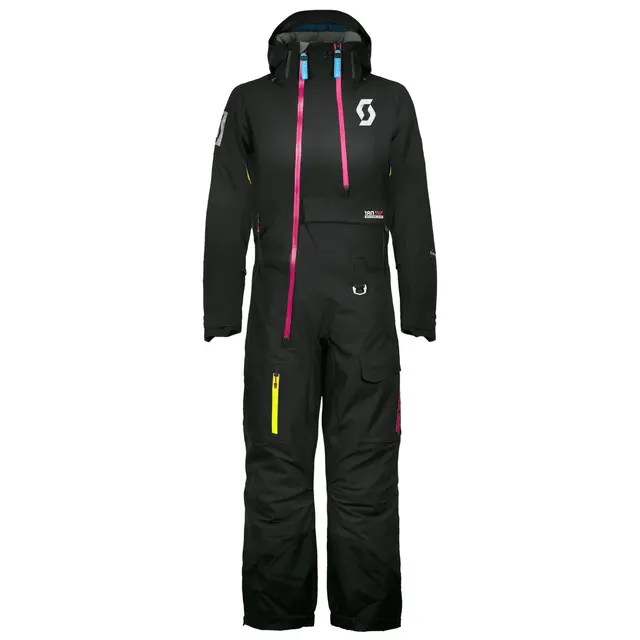 Scott Artic Flex 180 OP Dame - Sort, M Godt föret heldress, med stretch 